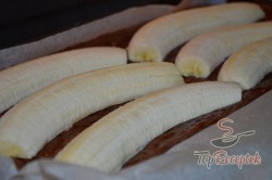 Recept elkészítése Banános-krémes csoda reszelt csokoládéval, lépés 4