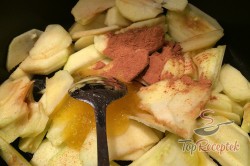 Recept elkészítése Diós-almás sütemény LISZT és CUKOR NÉLKÜL - FOTÓKKAL, lépés 3