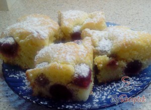 Recept Puha cseresznyés sütemény