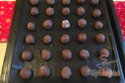 Recept elkészítése Csokis keksz kókuszos töltelékkel, lépés 5