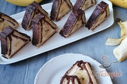 Recept elkészítése Banános háromszög – gyors, egyszerű, sütés nélküli desszert, lépés 2
