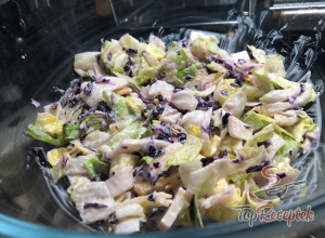 Recept Könnyű saláta a borús estékre