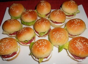 Recept Mini hamburger