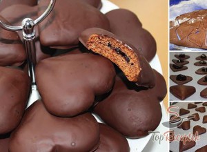 Recept Csokoládéval bevont töltött puszedli - FOTÓKKAL