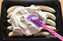 Recept elkészítése Banános krémes desszert mascarpone krémmel, lépés 7