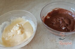 Recept elkészítése Milka torta sütés nélkül – könnyű, lágy desszert, lépés 1