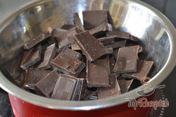 Recept elkészítése Csokis-túrós kocka, lépés 5