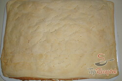 Recept elkészítése Kókuszos szelet leveles tésztából, lépés 5