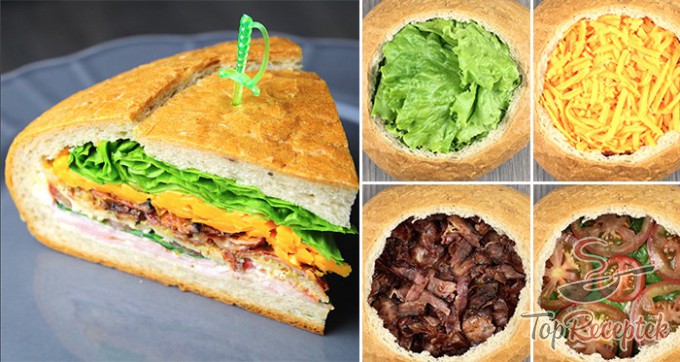 Recept Kiváló parti szendvics, amivel biztos nagy sikere lesz