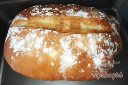 Recept elkészítése Fantasztikus házi kenyér extra roppanós héjjal, lépés 2