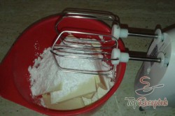 Recept elkészítése Háztartási kekszből készült töltött sütemény, lépés 1