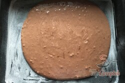 Recept elkészítése Pompás almás szelet csokiöntettel, lépés 4