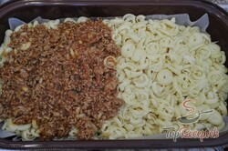 Recept elkészítése Hamis lasagne – cukkinis finomság, lépés 2