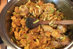 Recept elkészítése Pár perces csirke keleti módra, lépés 4