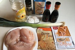 Recept elkészítése Pár perces csirke keleti módra, lépés 1