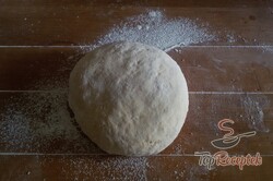 Recept elkészítése Sajtos-joghurtos pita, lépés 6