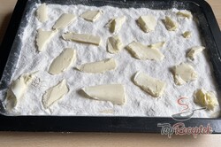 Recept elkészítése Vaníliás-túrós tarka süti, lépés 5