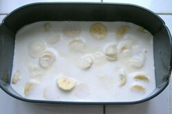 Recept elkészítése Banános-grízes finomság gyerekeknek, lépés 4