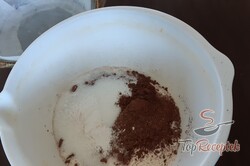 Recept elkészítése Snickers torta mikróban „sütve” 7 perc alatt, lépés 1