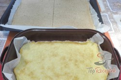 Recept elkészítése Kitűnő diós-túrós sütemény, lépés 3