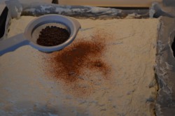 Recept elkészítése Túrós-tejszínes szelet babapiskótával, lépés 5