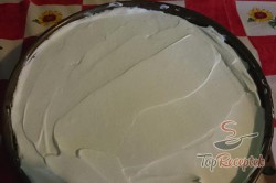 Recept elkészítése Vaníliakrémes torta, sütés nélkül, lépés 11