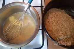 Recept elkészítése Croissant diós töltelékkel - Fotókkal, lépés 5