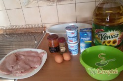 Recept elkészítése Puha, pácolt csirkemell burgonyakörettel, lépés 1
