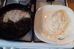 Recept elkészítése Puha, pácolt csirkemell burgonyakörettel, lépés 5