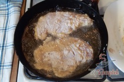 Recept elkészítése Puha, pácolt csirkemell burgonyakörettel, lépés 7