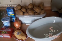 Recept elkészítése Puha, pácolt csirkemell burgonyakörettel, lépés 8