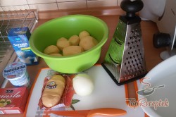 Recept elkészítése Puha, pácolt csirkemell burgonyakörettel, lépés 9