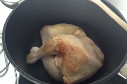 Recept elkészítése Paprikás csirke knédlivel, lépés 1