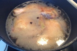 Recept elkészítése Paprikás csirke knédlivel, lépés 2