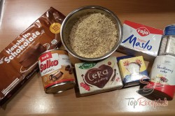 Recept elkészítése Karamelles-csokoládés karácsonyi kísértés, lépés 1