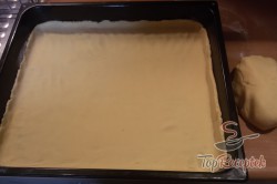 Recept elkészítése Túrós-almás rácsos sütemény - FOTÓKKAL, lépés 3