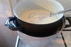 Recept elkészítése Fantasztikus vaníliás-tejfölös-vajas tortakrém, lépés 4