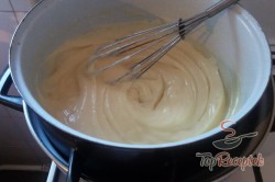 Recept elkészítése Fantasztikus vaníliás-tejfölös-vajas tortakrém, lépés 6