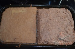 Recept elkészítése Diókrémes csokikocka, lépés 4