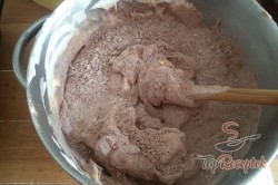 Recept elkészítése Fantasztikus ízes-krémes kocka, lépés 6