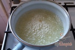 Recept elkészítése Fantasztikus ízes-krémes kocka, lépés 13