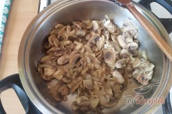 Recept elkészítése Szalonnába gyöngyölt réteges darált hús, lépés 3