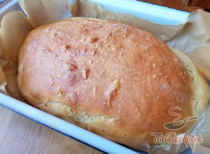 Recept Finom házi kenyér kelesztés nélkül