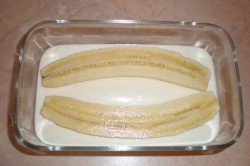 Recept elkészítése Hideg, frissítő banános túródesszert, lépés 2
