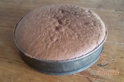 Recept elkészítése Tejszínhabos párizsi torta FOTÓKKAL, LÉPÉSRŐL LÉPÉSRE, lépés 10