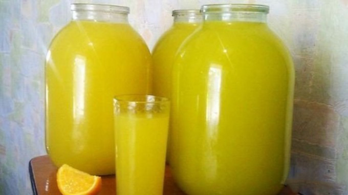 Recept Házi narancslimonádé – 4 narancs = 9 l