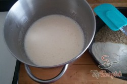 Recept elkészítése Karamellás-mogyorós szelet, lépés 2