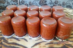 Recept elkészítése Fantasztikusan finom házi ketchup, lépés 6