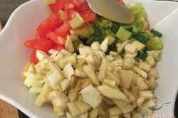 Sonkás-sajtos sült padlizsán – FITNESS recept, lépés 2