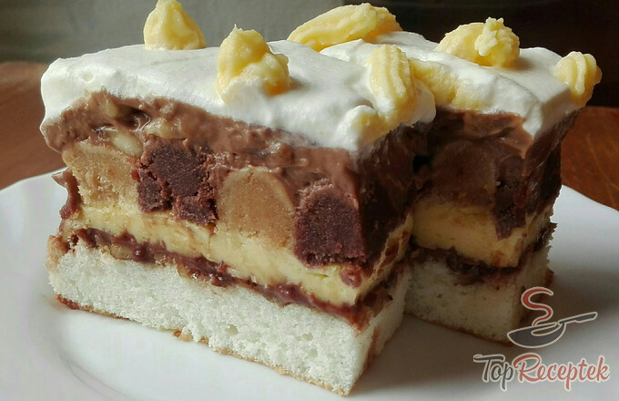 Recept Banános Nutella torta